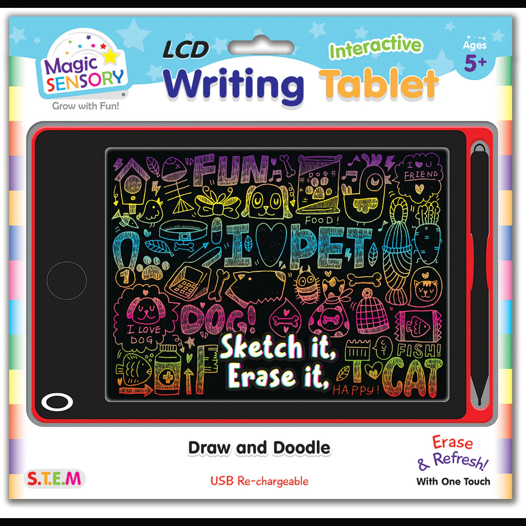INTERACT LCD WRITING TABLET RED PET