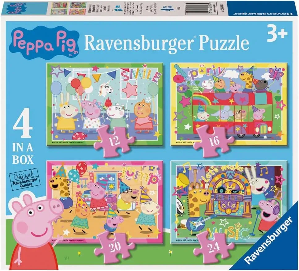 PUZZLE 4 IN 1 PEPPA PIG