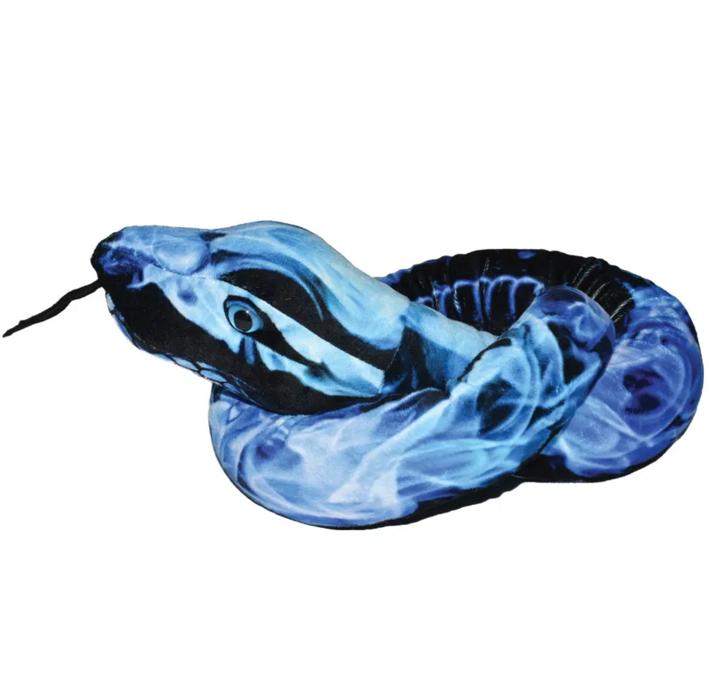 WILD PLUSH BLUE FLAMES SNAKE