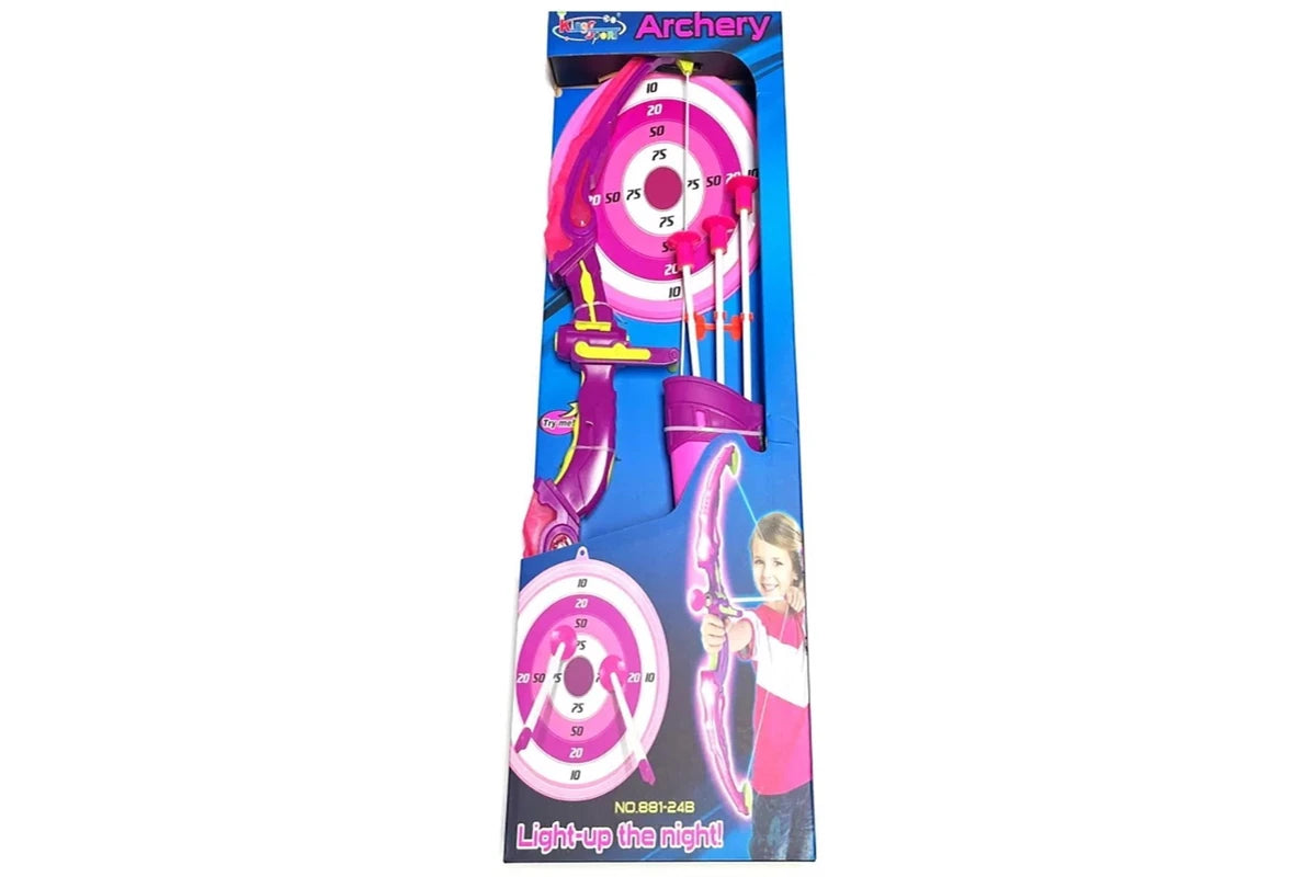 ARCHERY SET PINK LIGHTUP
