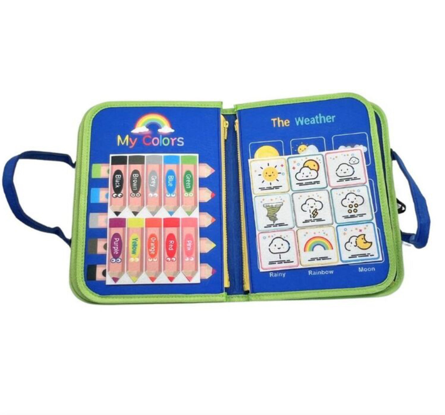 MAGIC SENSORY BUSY BOARDS BLUE