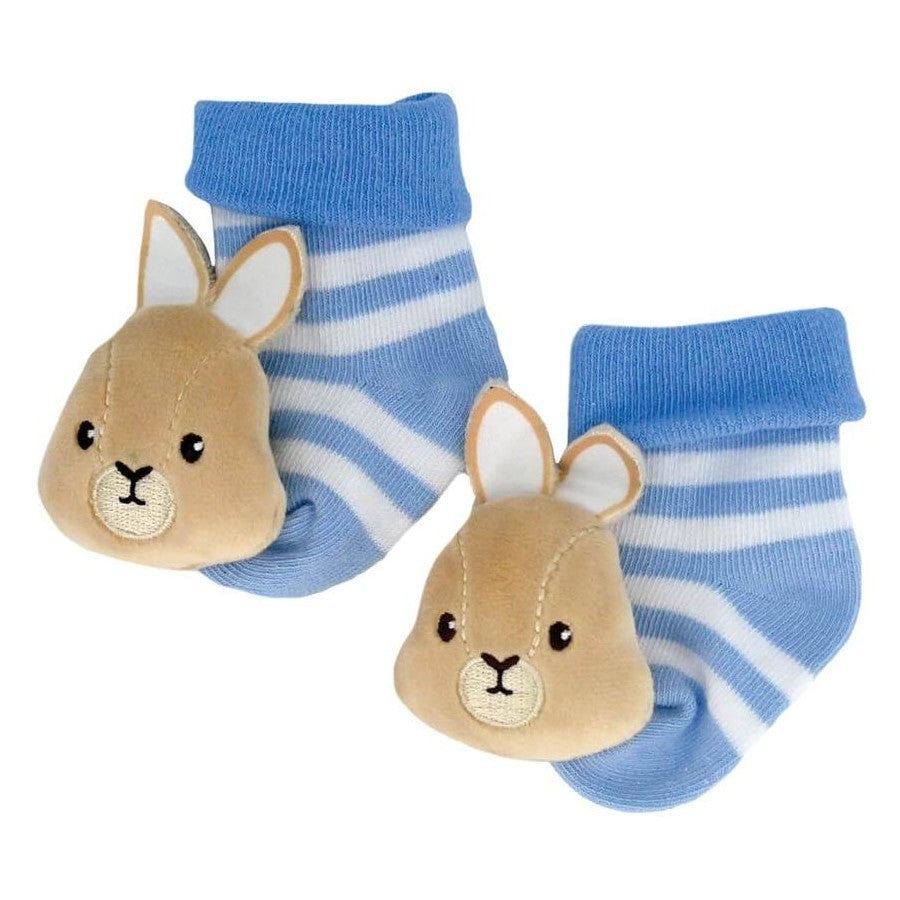 PETER RABBIT FOOT RATTLES