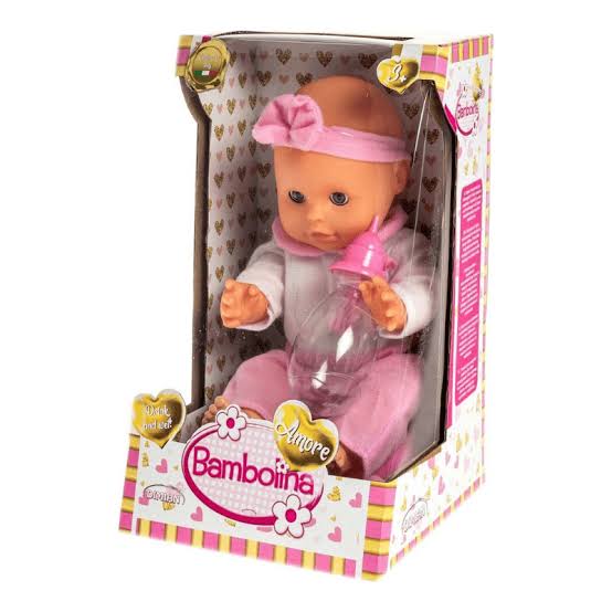 BAMBOLINA DOLL AMORE DRINKING W POTTY 33