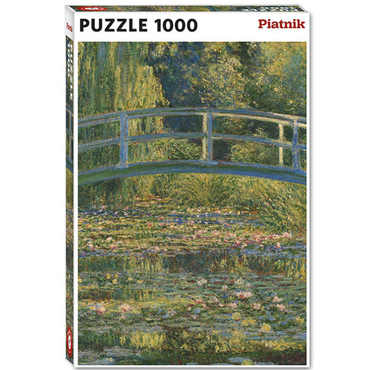 PUZZLE 1000PC WATERLILLY POND MONET