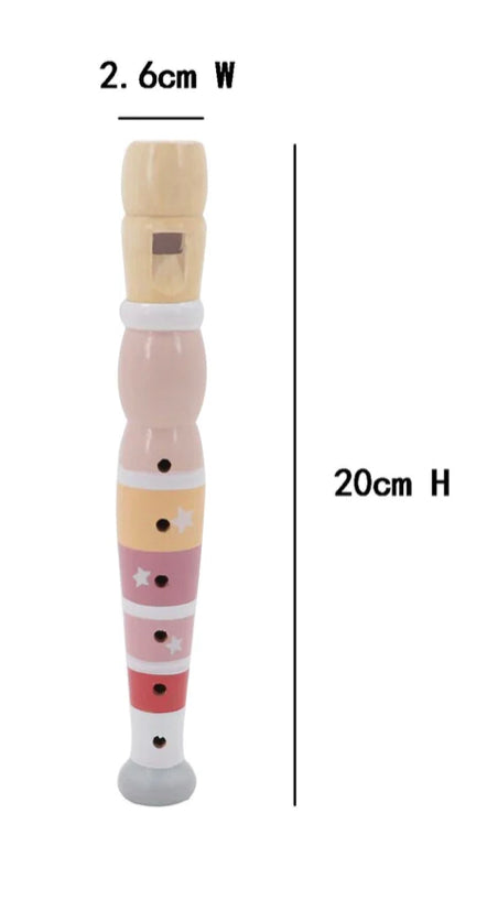 Wooden Calm & Breezy Recorder Piccolo