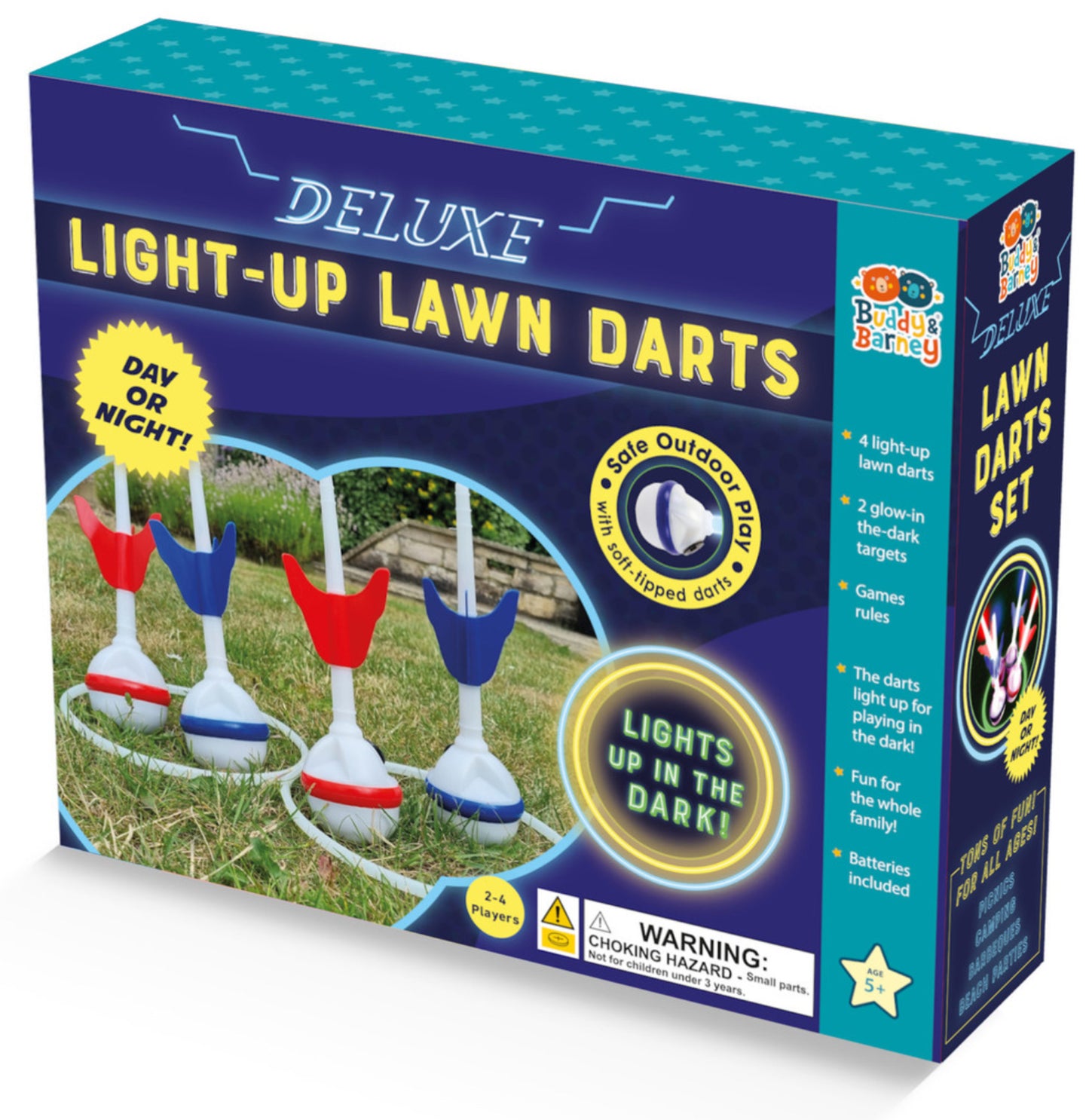 Light Up Lawn Darts Dlx
