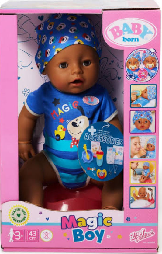 Bb Baby Born Magic Boy Doc 43Cm New