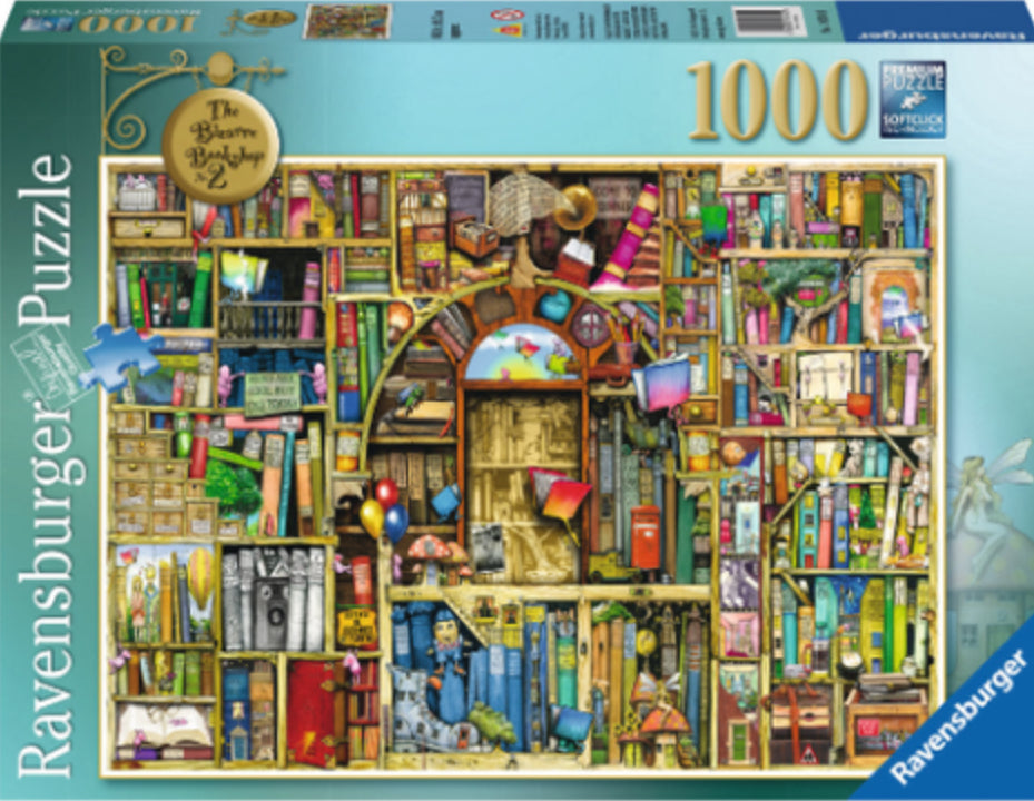 PUZZLE 1000PC THE BIZARRE BOOKSHOP