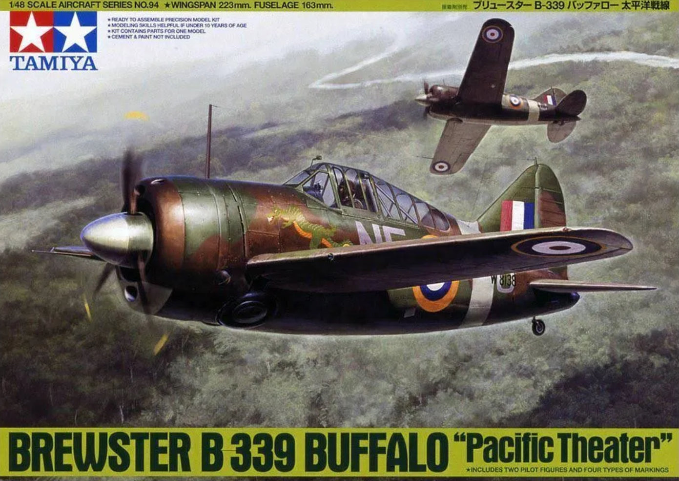 TAMIYA 1:48 BUFFALO PACIFIC THEATER