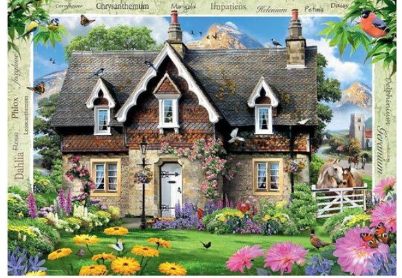 Puzzle 1000Pc Hillside Cottage