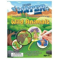 MAGIC WATER ART BOOK WILD ANIMALS