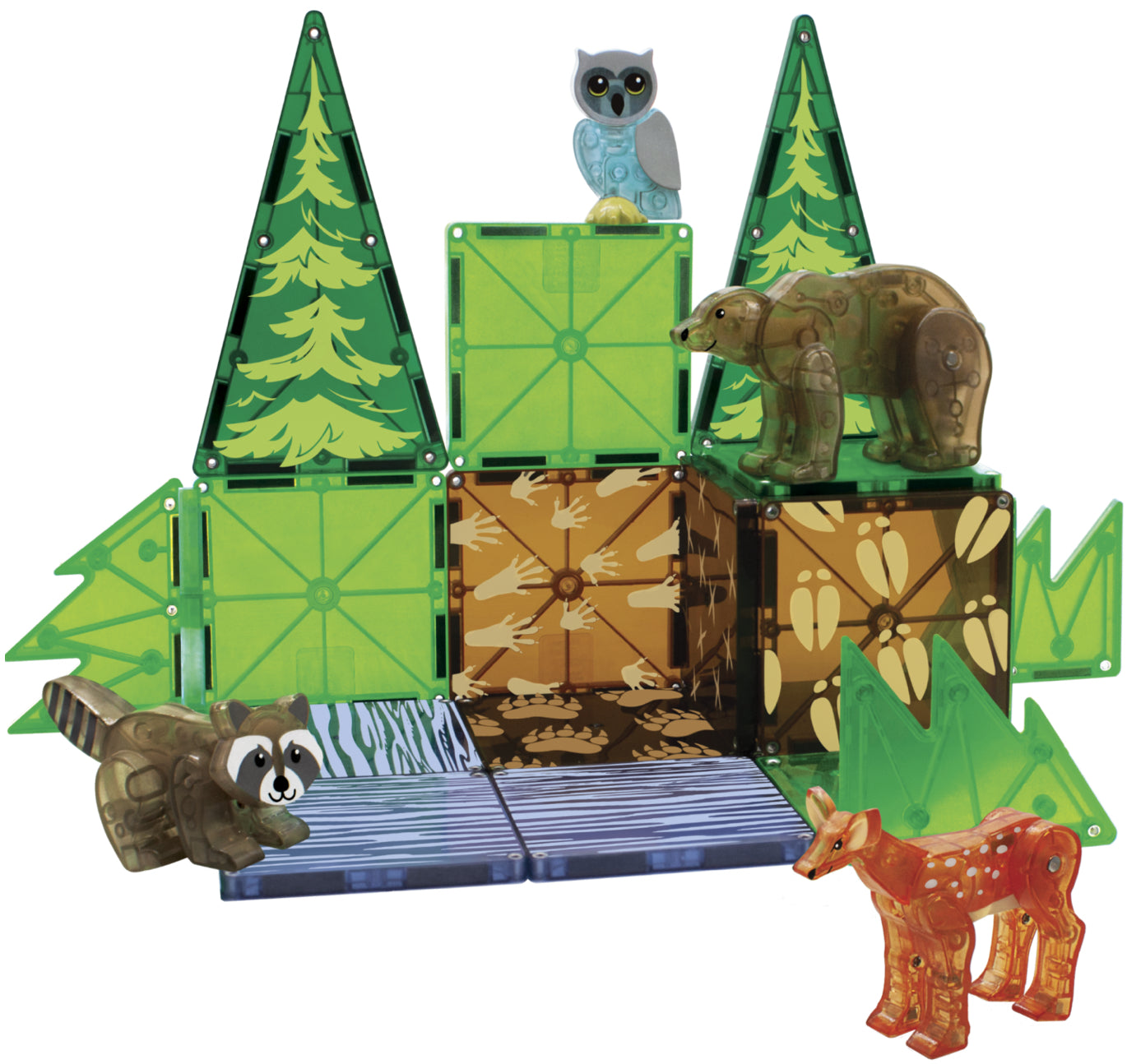 Magna Tiles Forest Animals 25 Pc