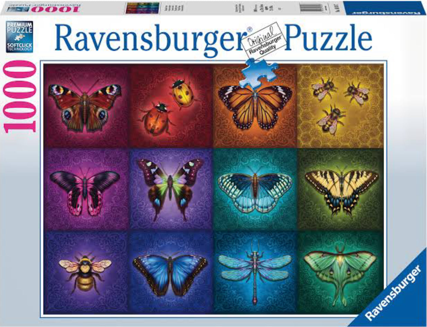PUZZLE 1000PC WINGED THINGS NEW
