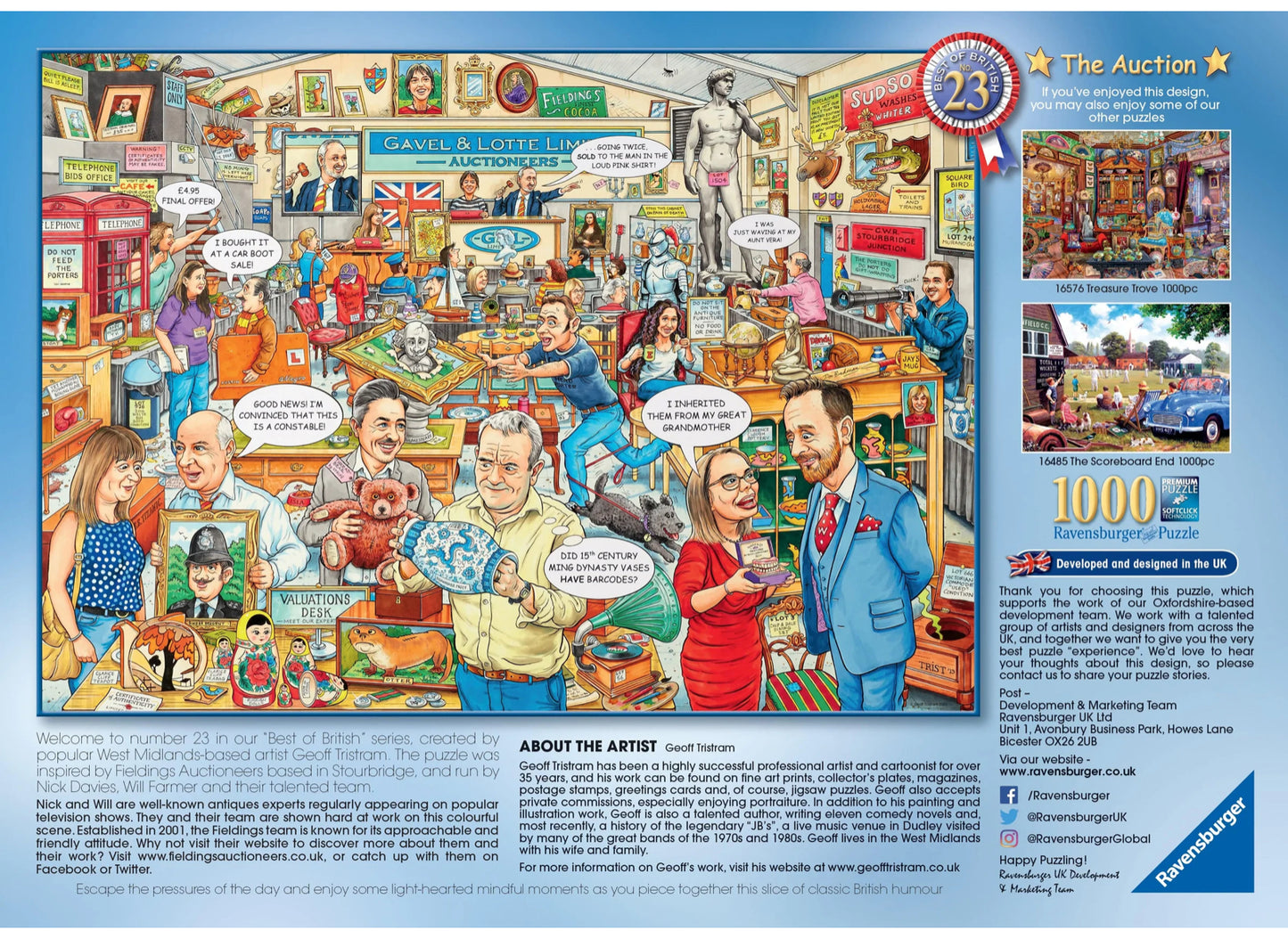 Puzzle 1000Pc The Auction No23