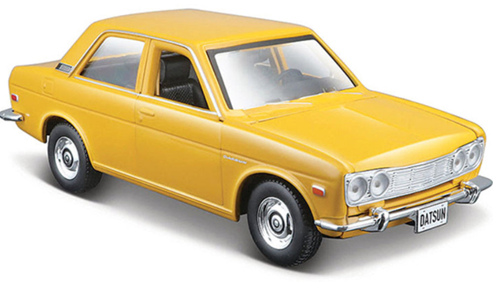 MAISTO 1:24 1971 DATSUN 510 YELLOW