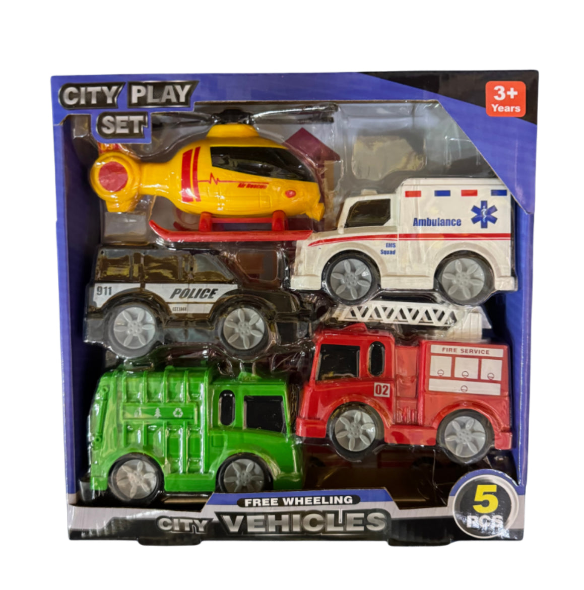 CITY VEHICLE PLAYSET