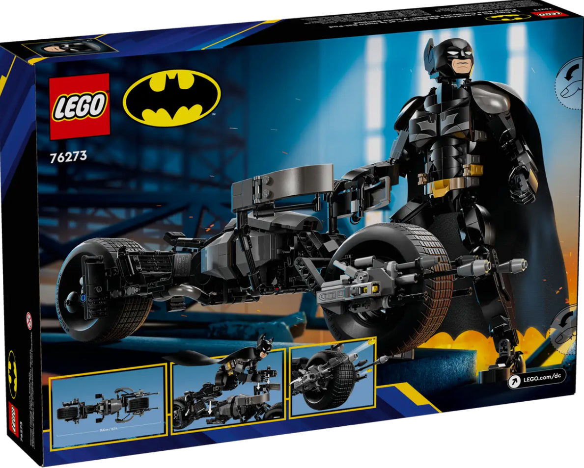 LEGO 76273 S/HERO BATMAN FIG AND BAT-POD