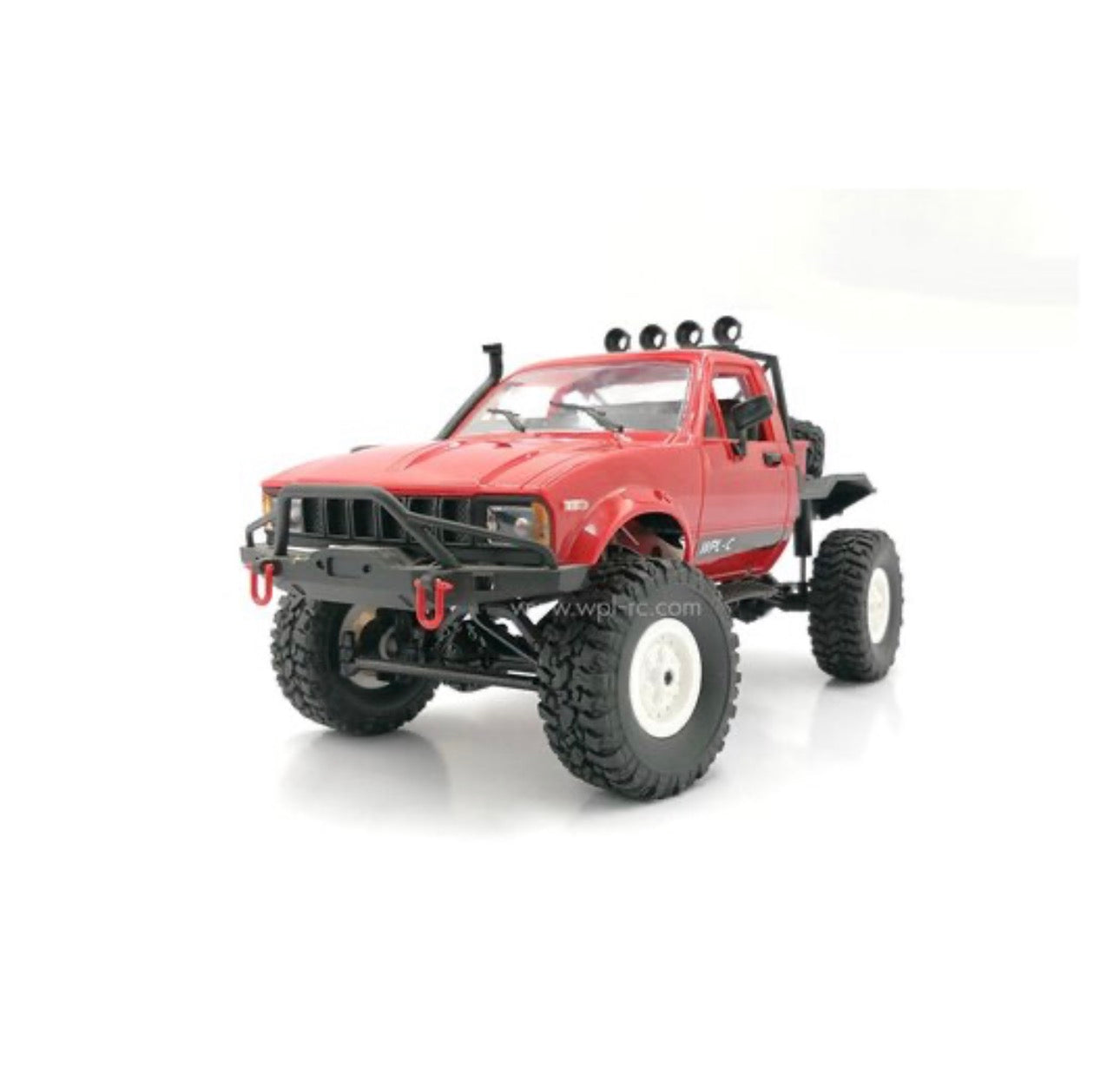 R/C 1:16 SINGLE CAB SHORT BED RTR RED