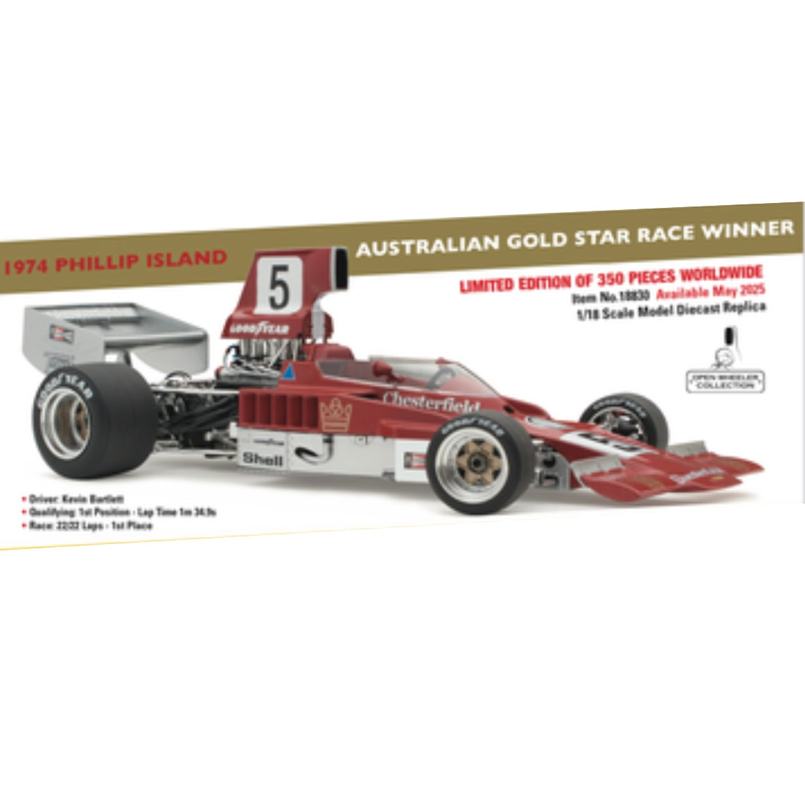 1:18 LOLA T332 1974 PHILLIP ISLAND WIN