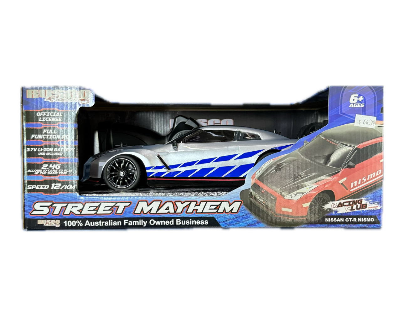 R/C Rusco Street Mayhem Race Cars Ast