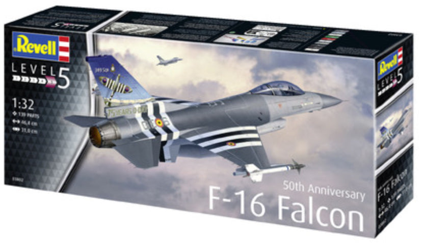Revell 1:32 F-16 Falcon 50Th Anniversary