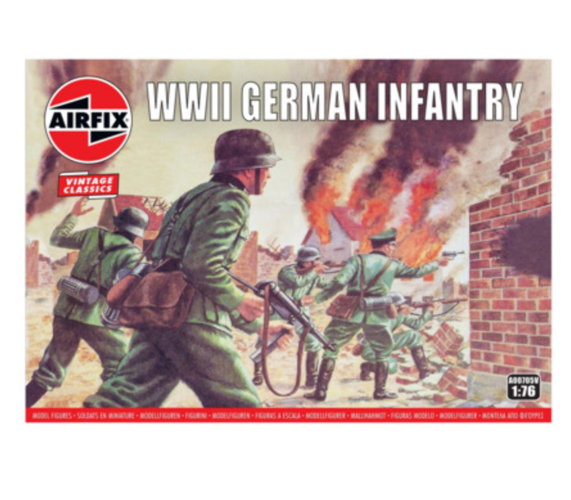 Airfix 1:76 Wwii German Infantry