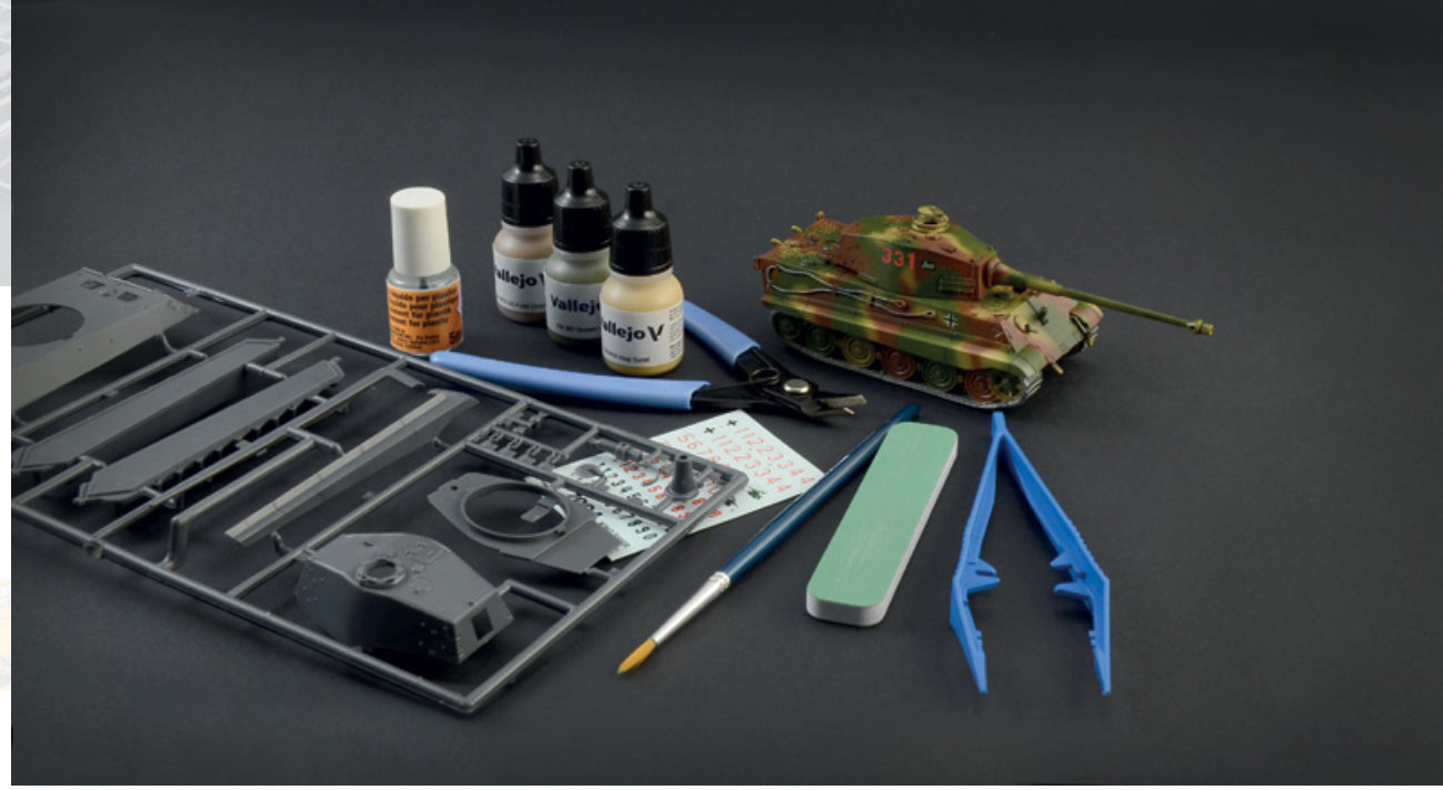 Italeri 1/72 Complete Set King Tiger