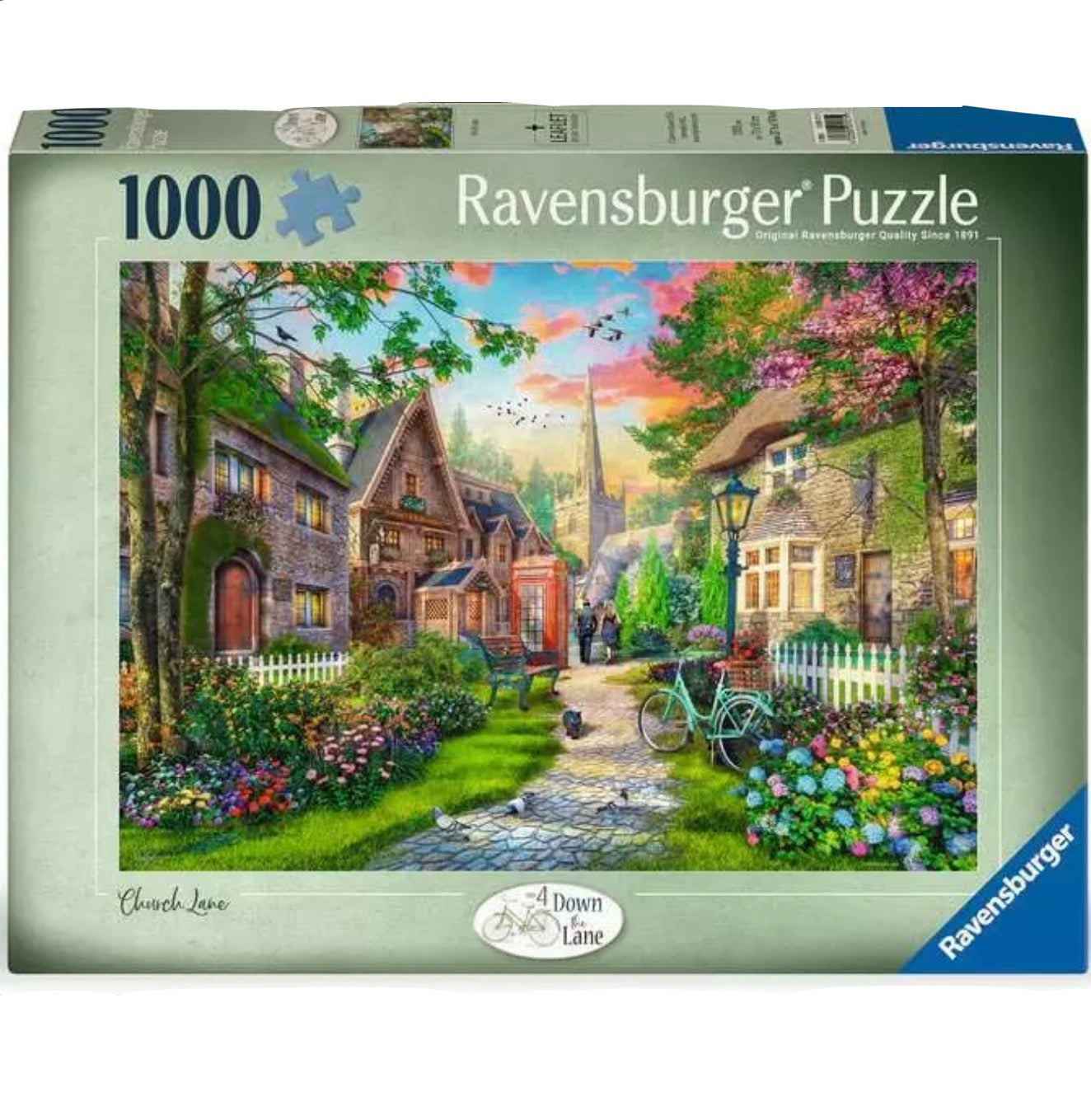 PUZZLE 1000PC CHURCH LANE