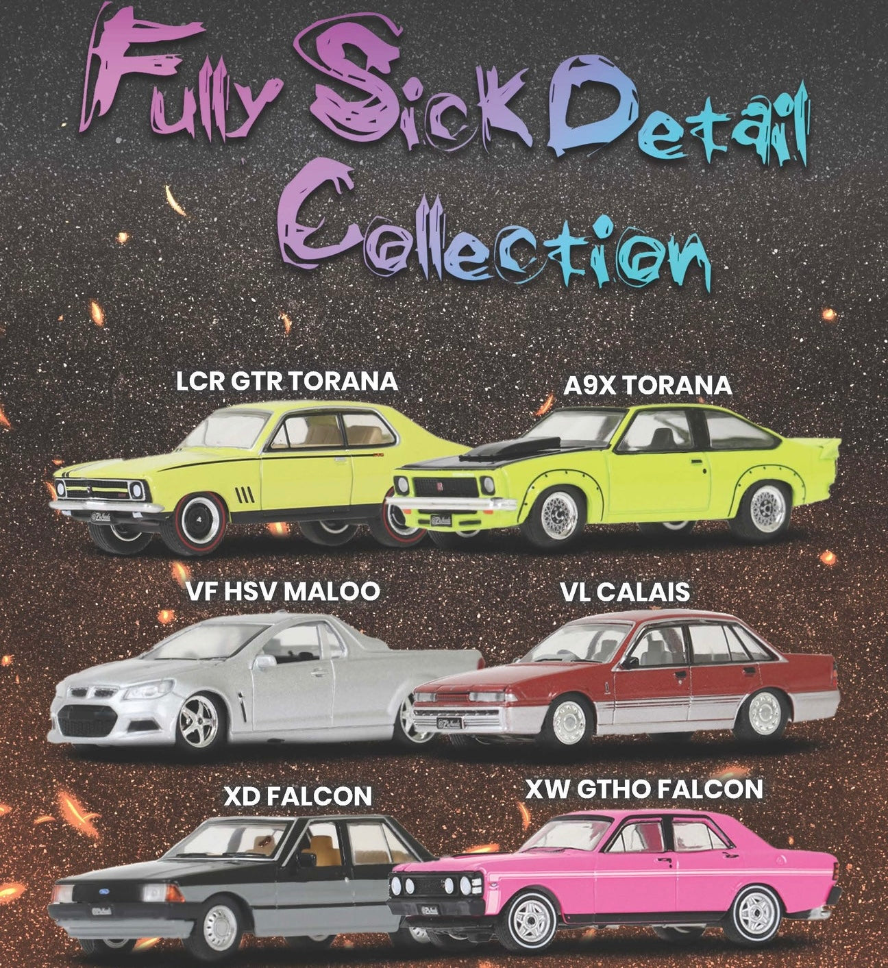 D/C 1:64 OZ WHEELS FULLY SICK DETAIL AST