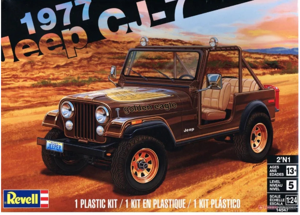 Revell 125 1977 Jeep Cj-7