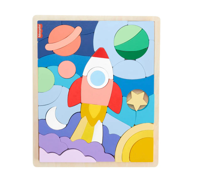 F/P WOODEN SPACE PUZZLE BLOCKS