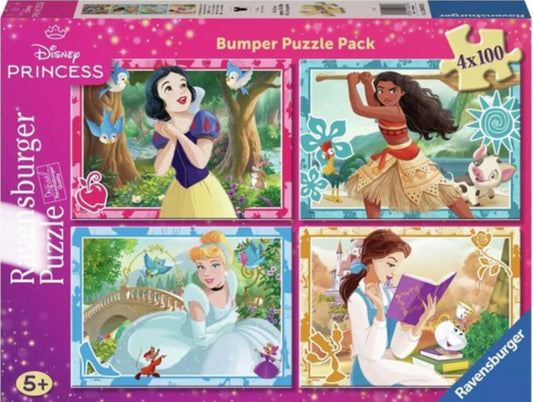 PUZZLE 4X42PC DISNEY PRINCESS