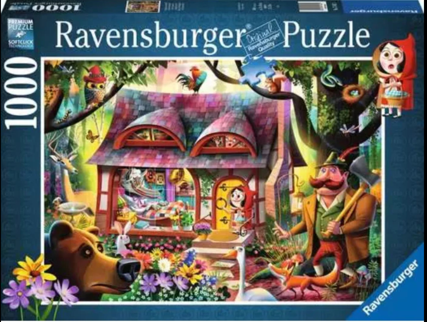 PUZZLE 1000PC COME IN RED RIDING HOOD NE