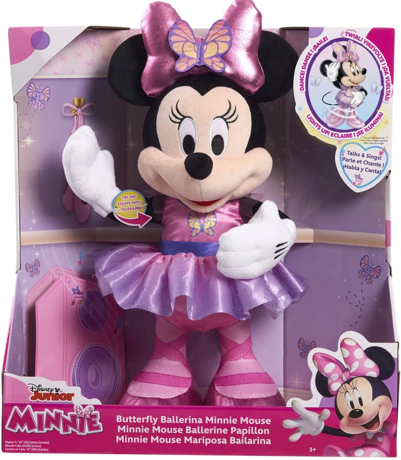 Minnie Mouse Butterfly Ballerina