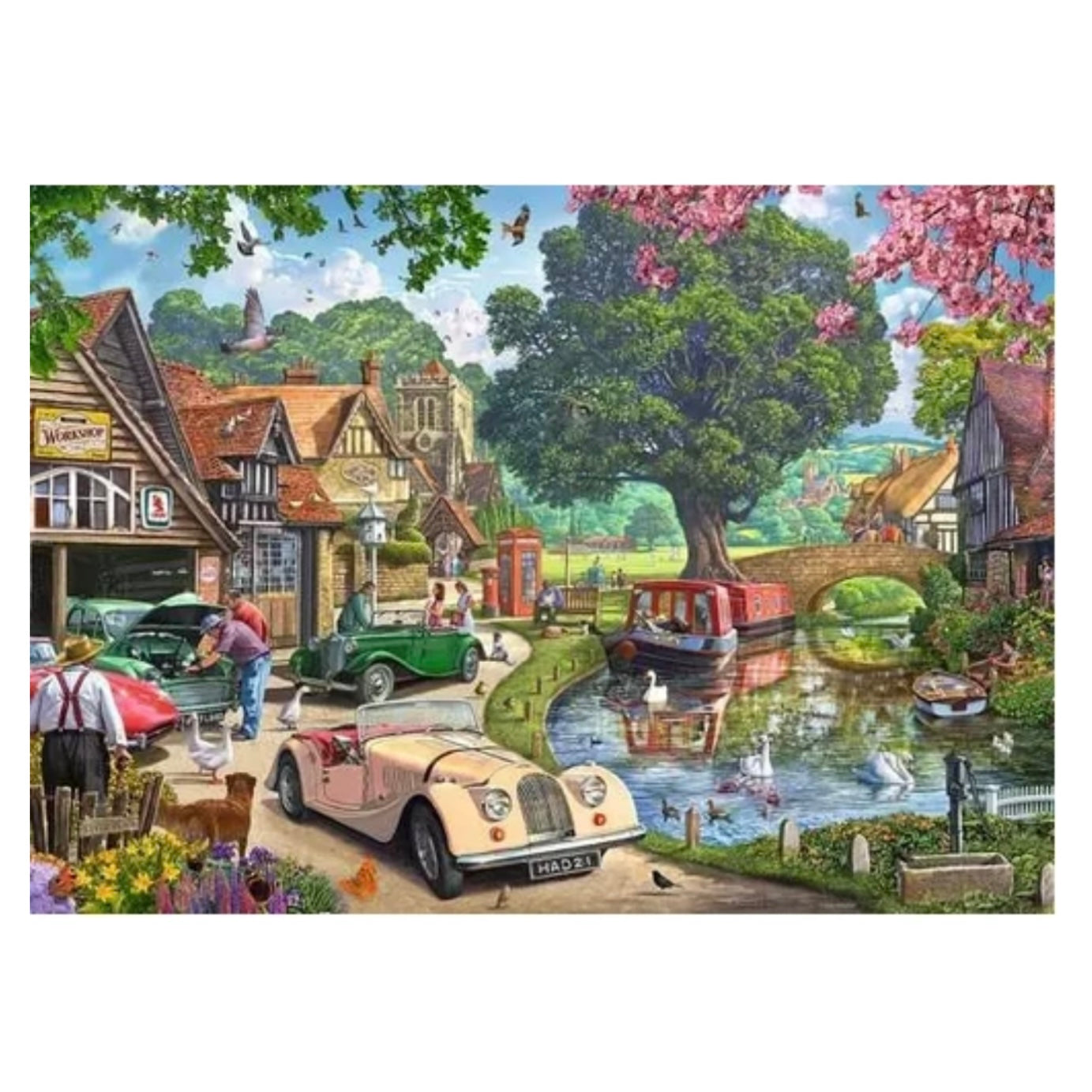 PUZZLE 1000PC DAYS GONE BY