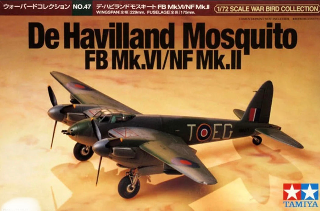 Tamiya 1:72 De Havilland Mosquito