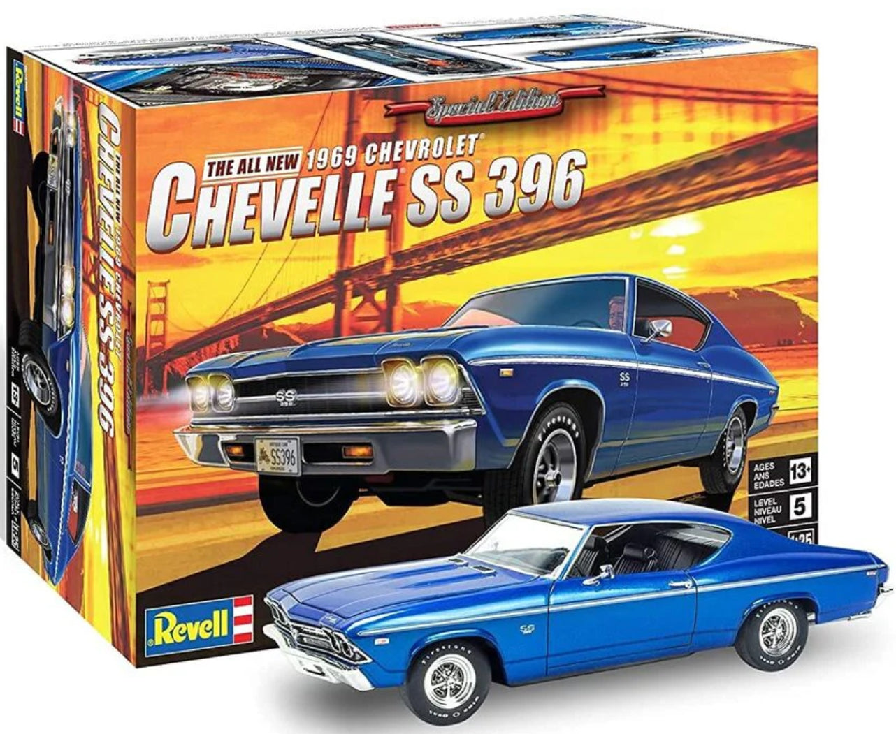 Revell 1:25 69 Chevell Ss 396