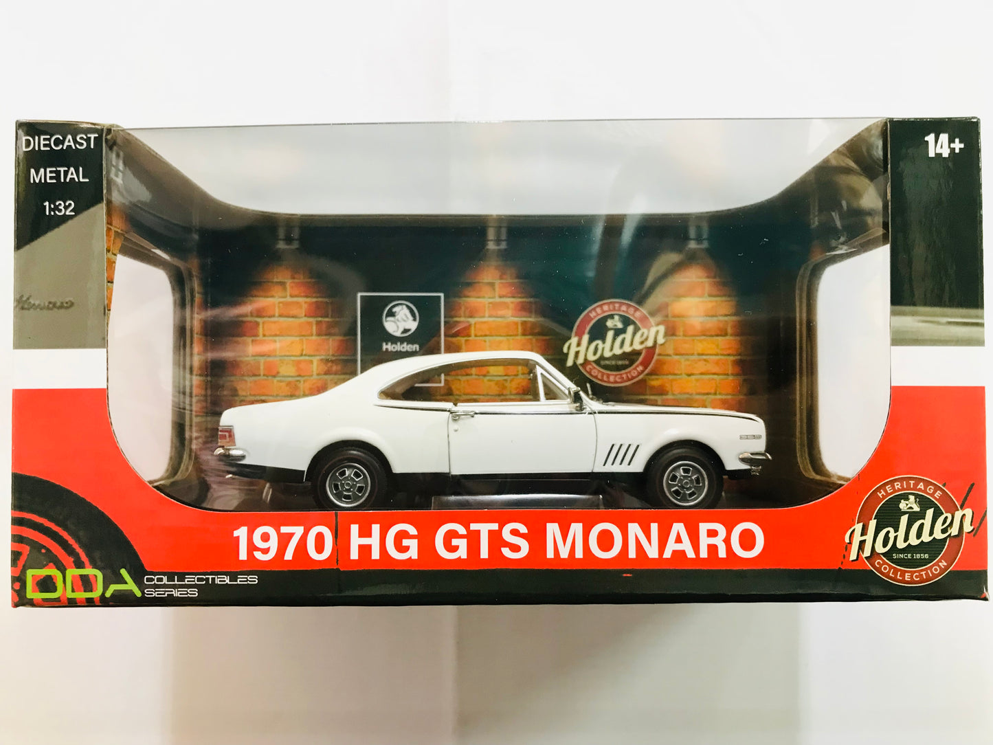 D/C 1:32 1970 Hg Gts 350 Monaro White