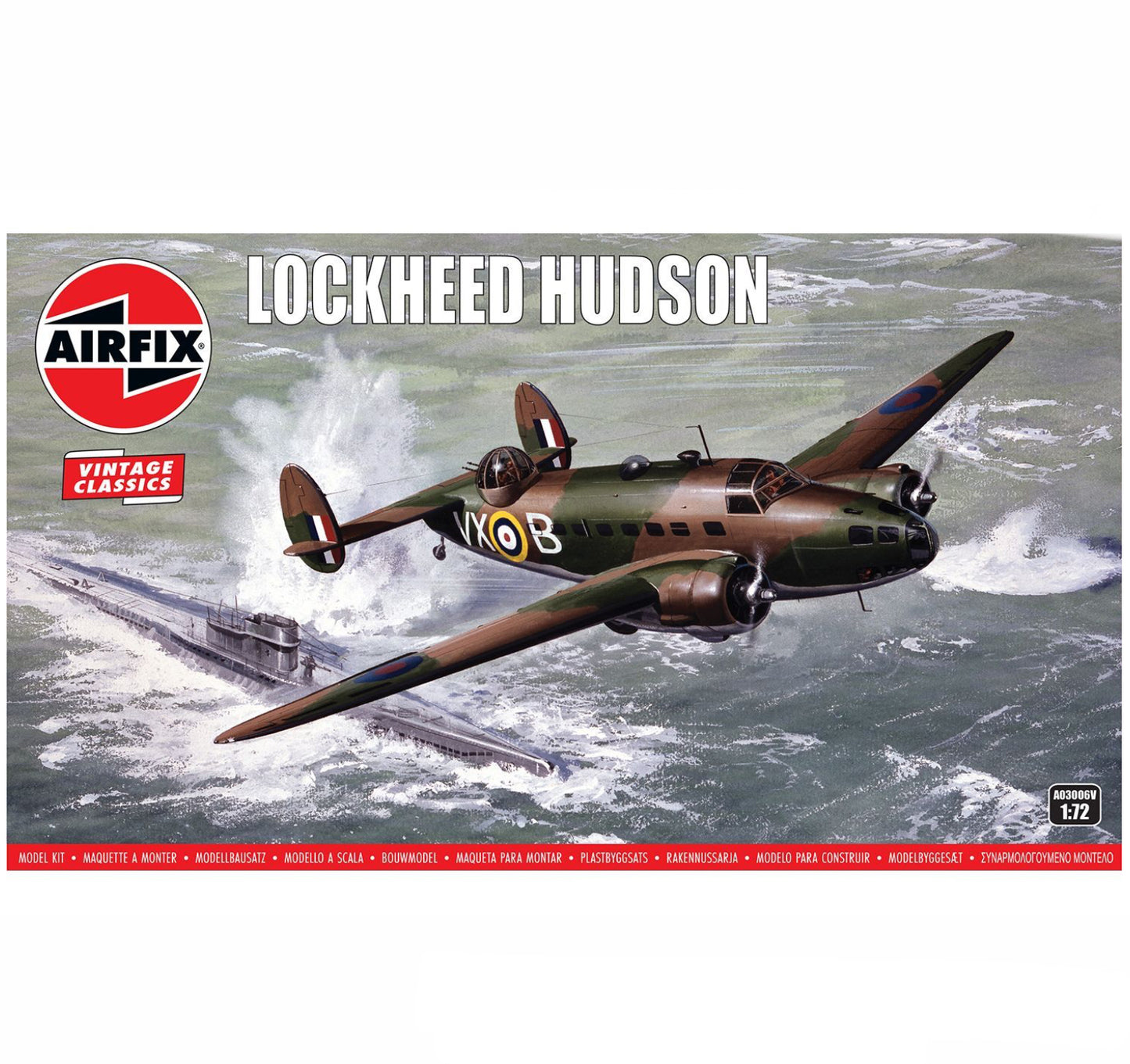 AIRFIX 1:72 LOCKHEAD HUDSON