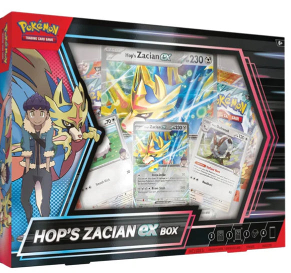 POKEMON TCG HOP'S ZACIAN EX BOX