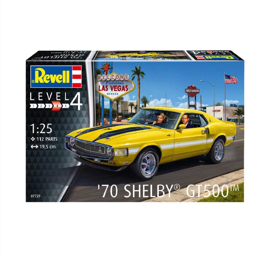 REVELL 1:25 70 SHELBY MUSTANG GT500