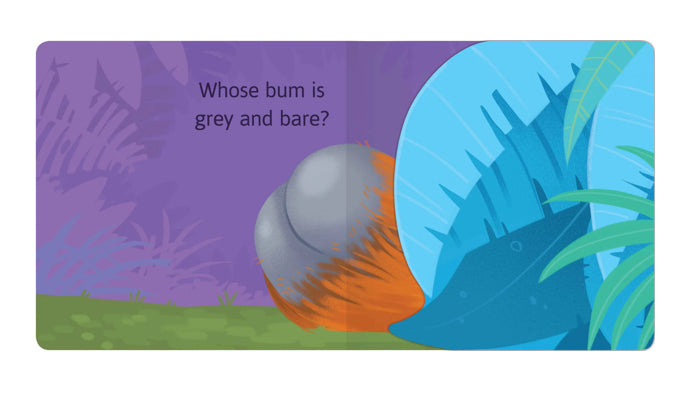 BOOK WHOSE BUM AT THE ZOO