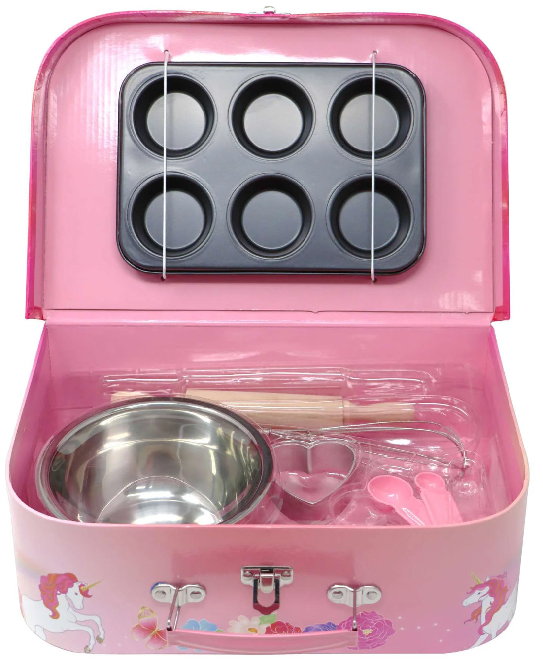 P/Pop Unicorn Butterfly 6Pc Baking Set