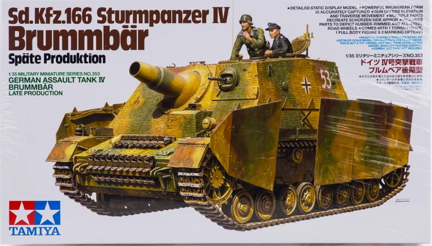 Tamiya 1:35 Brummbar Assault Tank