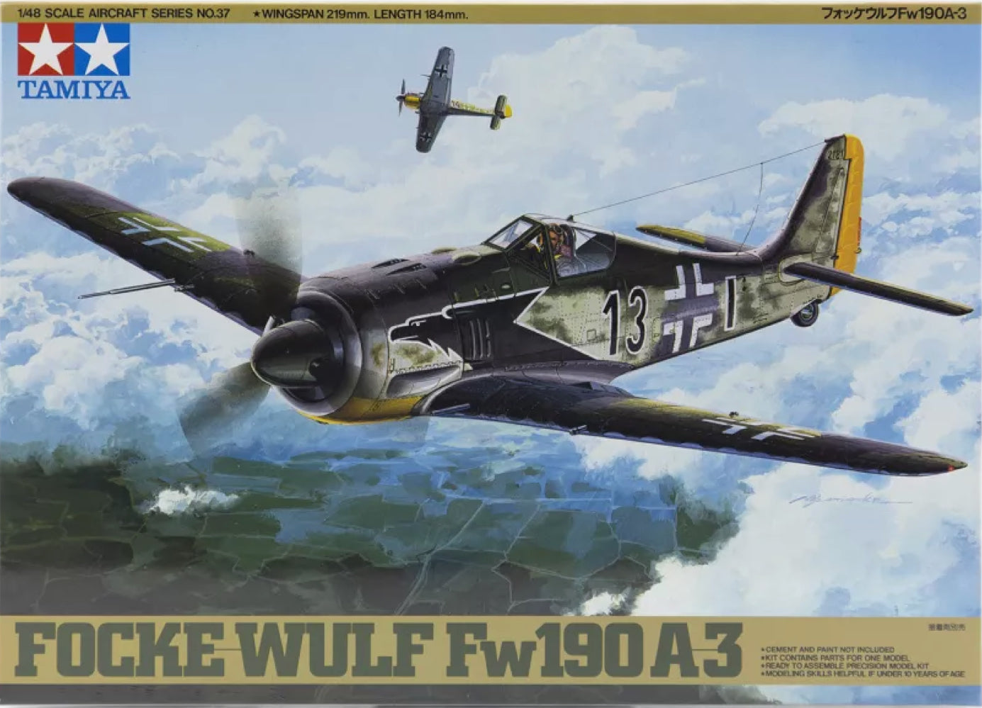 Tamiya 1:48 Focke Wulf Fw190A3
