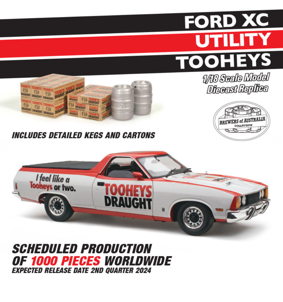 1:18 Ford Xc Utility Tooheys #3
