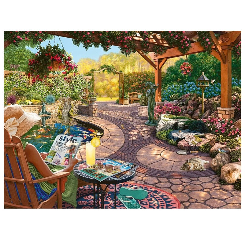 PUZZLE 750PC COSY BACKYARD BLISS