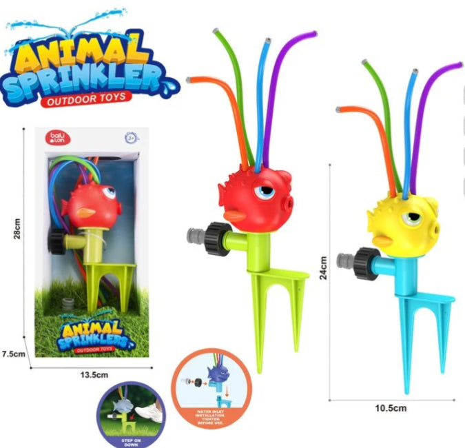 SPRINKLER SASSY PUFFERFISH