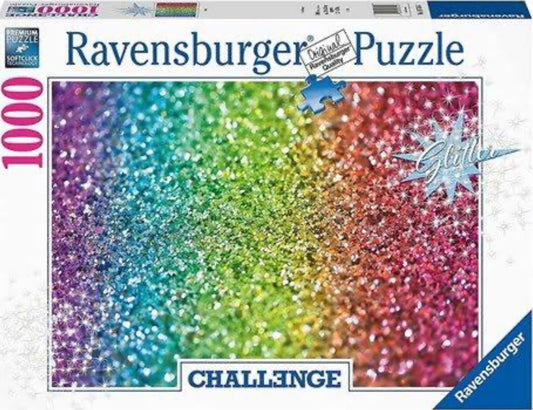 PUZZLE 1000 PC GLITTER PUZZLE
