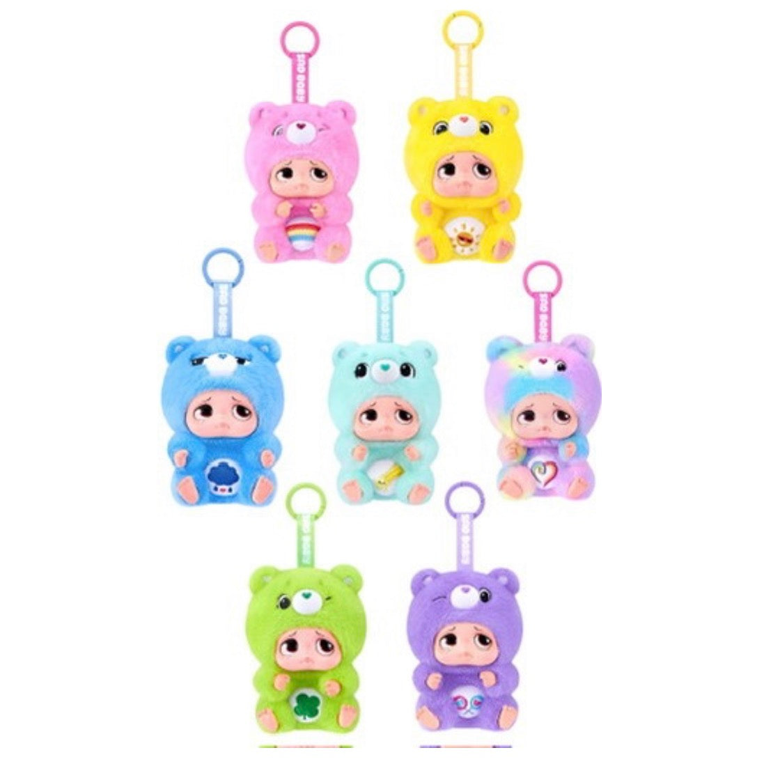 STAR BOX SAD BABY CARE BEAR K/RING BLIND
